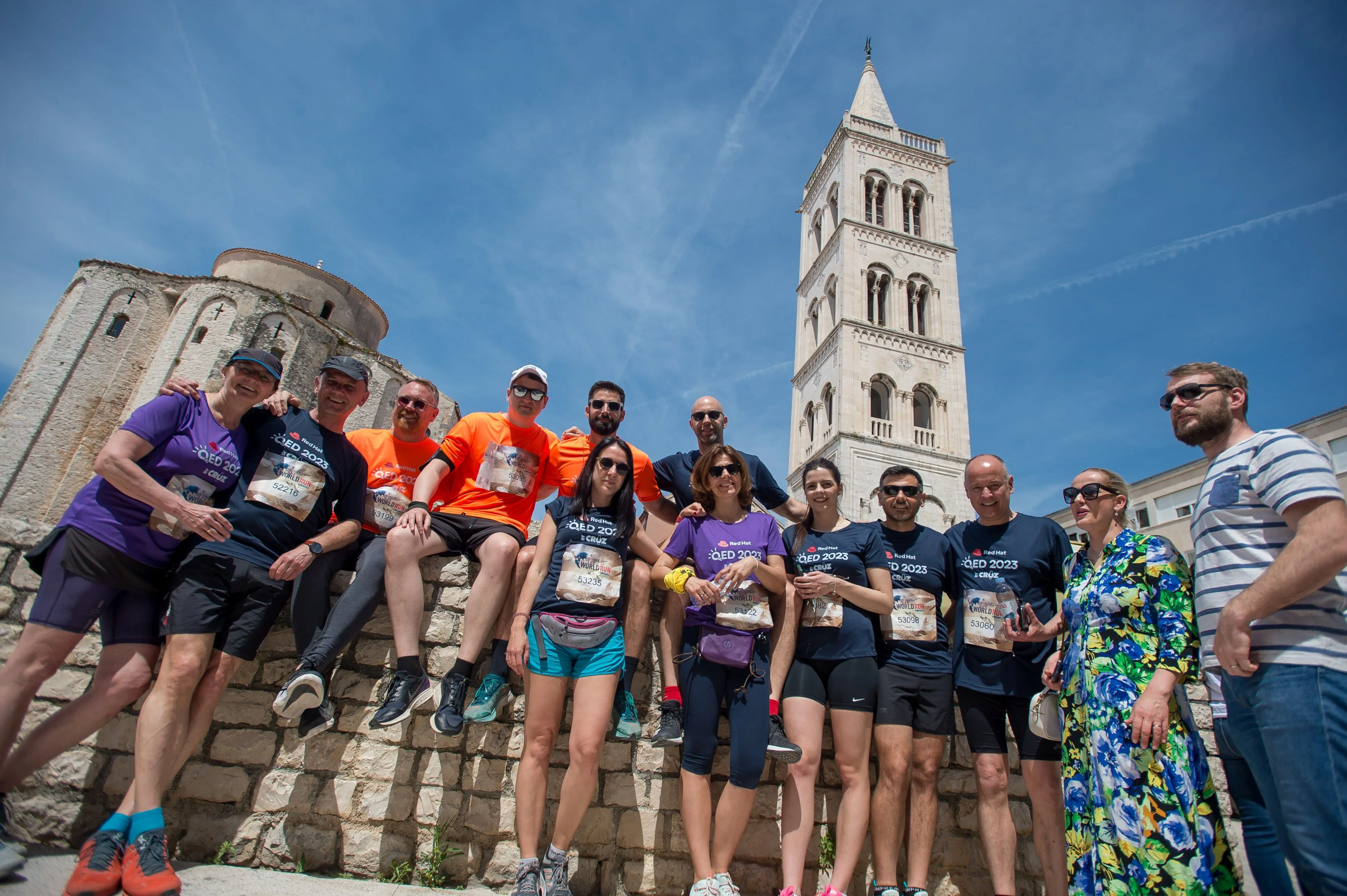 QED 2023 runners after the Wings for Life World Run in Zadar