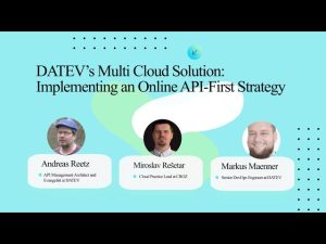 DATEV’s Multi Cloud Solution: Implementing an Online API-First Strategy ∣ QED 2023